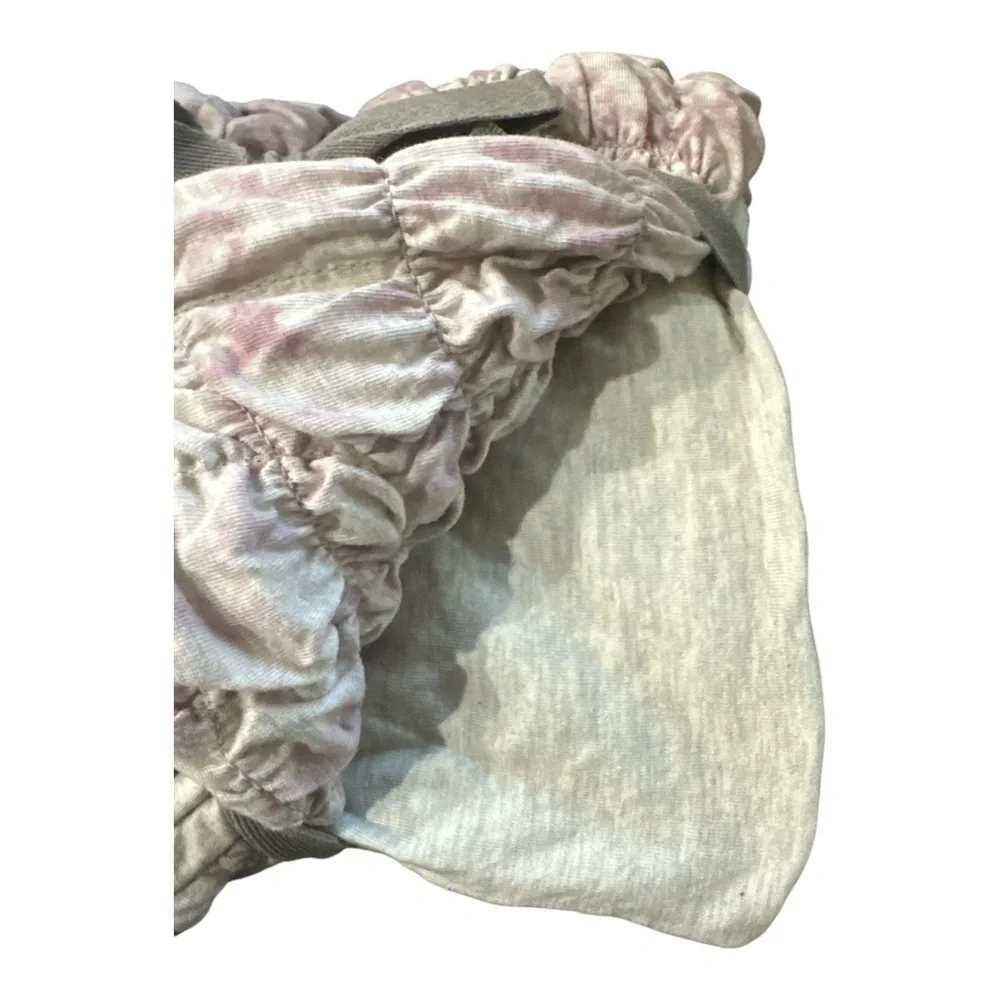 Anthropologie Textured Square Pillow Euro Sham Blythe Violet Tie Dye Boho NWT